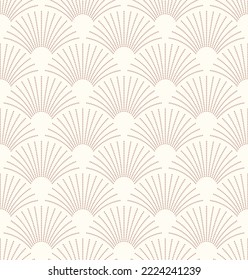 Art Deco geometric seamless pattern. Vintage 1920s wallpaper. Vector background in retro style , trendy and elegant design for wallpaper, wrapping paper, fabric, cover, package