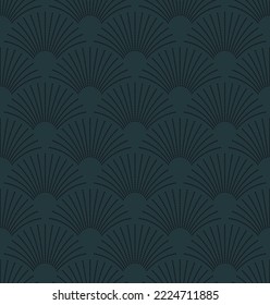 Art Deco geometric seamless pattern. Vintage 1920s wallpaper. Vector background in retro style , trendy and elegant design for wallpaper, wrapping paper, fabric, cover, package