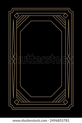art deco gold geometry icon decorative concept arabesque elegance elegant ornament emblem style decor artwork artistic aesthetic template