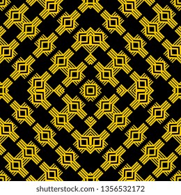 Art Deco Images Vector Illustration pattern yellow