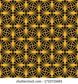 
Art Deco lattice pattern, geometric mashrabyia background