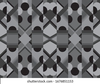 escala art deco mínima de gris sin costura, patrón sin fisuras, textura con líneas delgadas, rayas.