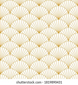 Art Deco modern style seamless pattern texture