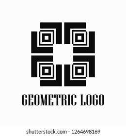 Art deco monochrome luxury antique hipster minimal geometric vintage linear vector logo, badge design for club, bar, cafe, restaurant, hotel, boutique
