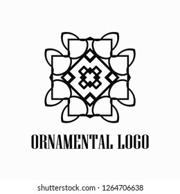 Art deco monochrome luxury antique hipster minimal geometric vintage linear vector logo, badge design for club, bar, cafe, restaurant, hotel, boutique