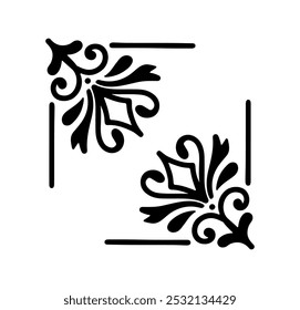 Art deco ornament collection vintage