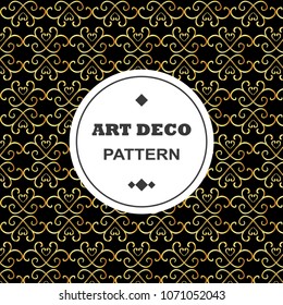Art deco pattern