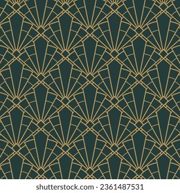 Art deco pattern design. abstract geometric golden background. Art deco wedding, geometric pattern, geometric ornament, linear style. luxury decoration. seamless patterns. vector illustration.