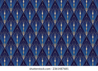 Art deco pattern design. abstract geometric golden background. Art deco wedding, geometric pattern, geometric ornament, linear style. luxury decoration. seamless patterns. vector illustration.