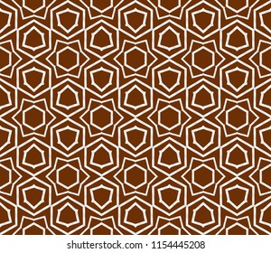 Art deco pattern of geometric elements. seamless pattern. Vector illustration. design for printing, presentation, textile industry