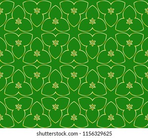 Art deco pattern of geometric elements. seamless pattern. Vector illustration. design for printing, presentation, textile industry