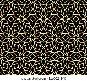 Art deco pattern of geometric elements. seamless pattern. Vector illustration. design for printing, presentation, textile industry