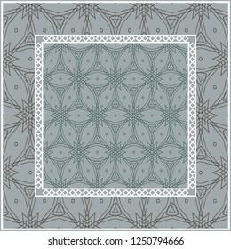 Art deco pattern of geometric elements. pattern. Vector illustration. design for printing, presentation, textile industry