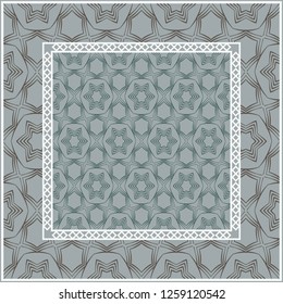 Art deco pattern of geometric elements. pattern. Vector illustration. design for printing, presentation, textile industry