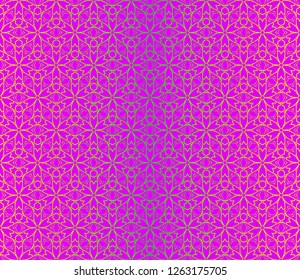 Art Deco Pattern Of Geometric Elements. Seamless Pattern. Vector Illustration. Design For Printing, Textile Industry.
