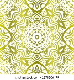 Art deco pattern of geometric elements. seamless pattern. Vector illustration. design for printing, presentation, textile industry.