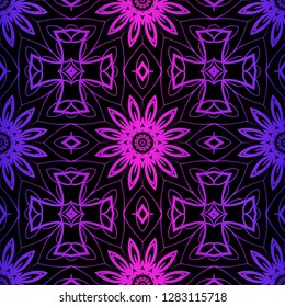 Art deco pattern of geometric elements. seamless pattern. Vector illustration. design for printing, presentation, textile industry.