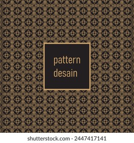 Art deco pattern. Golden minimalism lines, vintage geometric arts and deco