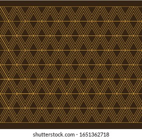 Art deco pattern. Seamles golden background. Luxury vintage illustration