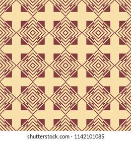 Art Deco Pattern. Seamless background. Geometric design. 1920-30s motifs. Luxury vintage illustration