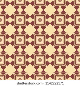 Art Deco Pattern. Seamless background. Geometric design. 1920-30s motifs. Luxury vintage illustration