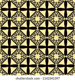 Art Deco Pattern. Seamless background. Geometric design. 1920-30s motifs. Luxury vintage illustration