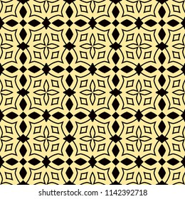 Art Deco Pattern. Seamless background. Geometric design. 1920-30s motifs. Luxury vintage illustration