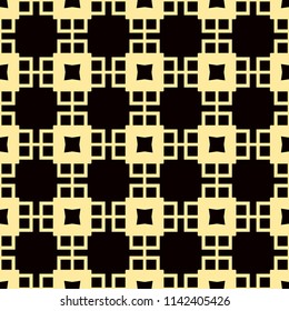 Art Deco Pattern. Seamless background. Geometric design. 1920-30s motifs. Luxury vintage illustration