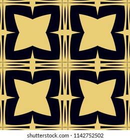 Art Deco Pattern. Seamless background. Geometric design. 1920-30s motifs. Luxury vintage illustration