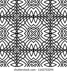 Art Deco Pattern. Seamless background. Geometric design. 1920-30s motifs. Luxury vintage illustration