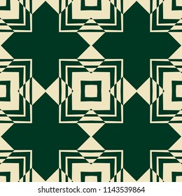 Art Deco Pattern. Seamless background. Geometric design. 1920-30s motifs. Luxury vintage illustration