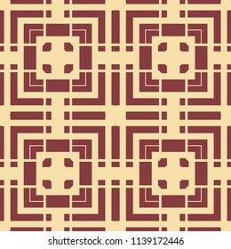 Art Deco Pattern. Seamless vintage background. Minimalistic geometric design. Vector line design. 1920-30s motifs. Luxury vintage illustration
