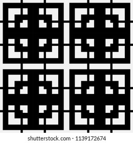 Art Deco Pattern. Seamless vintage background. Minimalistic geometric design. Vector line design. 1920-30s motifs. Luxury vintage illustration