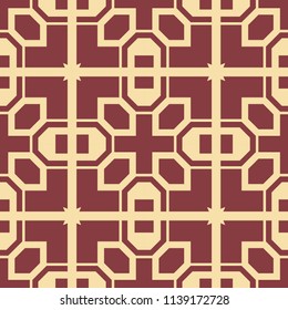 Art Deco Pattern. Seamless vintage background. Minimalistic geometric design. Vector line design. 1920-30s motifs. Luxury vintage illustration