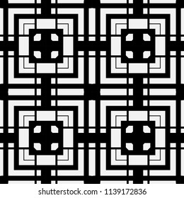 Art Deco Pattern. Seamless vintage background. Minimalistic geometric design. Vector line design. 1920-30s motifs. Luxury vintage illustration