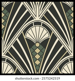 
Art Deco Pattern. Vintage decorative elements. Hand drawn background. Islam, Arabic, Indian, ottoman motifs. Perfect for printing on fabric or paper.
Luxury ornamental background. Template for laser 