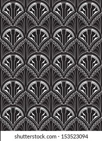 Art Deco Repeat Wallpaper