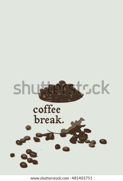 Art Deco Retro Abstract Coffee Vector Stock Vector Royalty Free