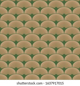 Art deco, retro, gatsby vector pattern.