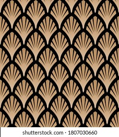 Art deco retro vintage great Gatsby seamless vector pattern. 