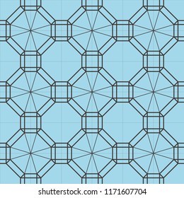 Art deco seamless background.
