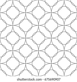 Art deco seamless background.