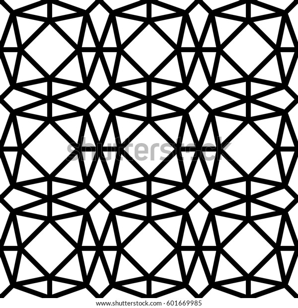 Art Deco Seamless Background Stock Vector (Royalty Free) 601669985