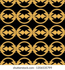 art deco seamless background ready for print yellow