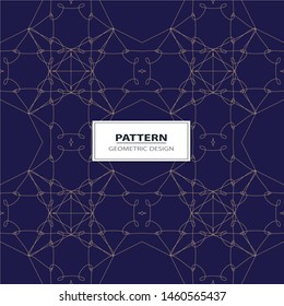 Art deco seamless  background vector.