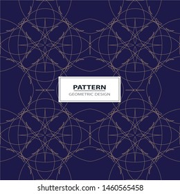 Art deco seamless  background vector.