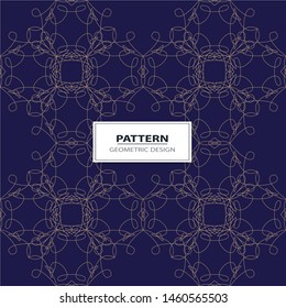 Art deco seamless  background vector.