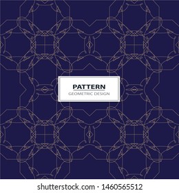 Art deco seamless  background vector.