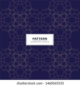 Art deco seamless  background vector.