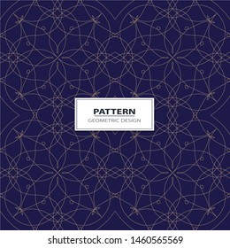 Art deco seamless  background vector.
